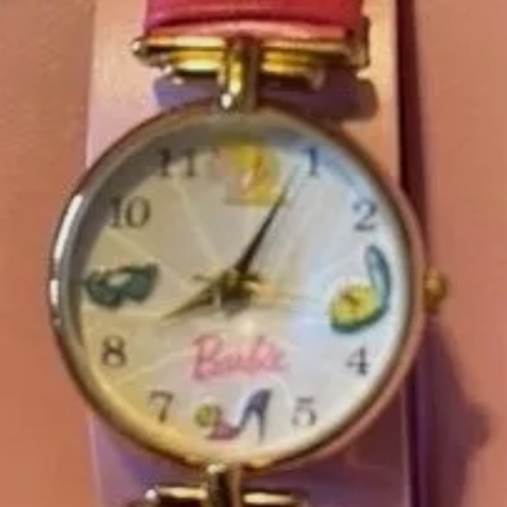 Barbie 35th anniversary watch with scarf